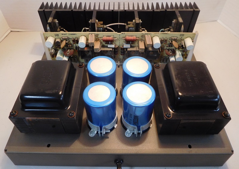Citation 12 Power Amplifier, cover removed