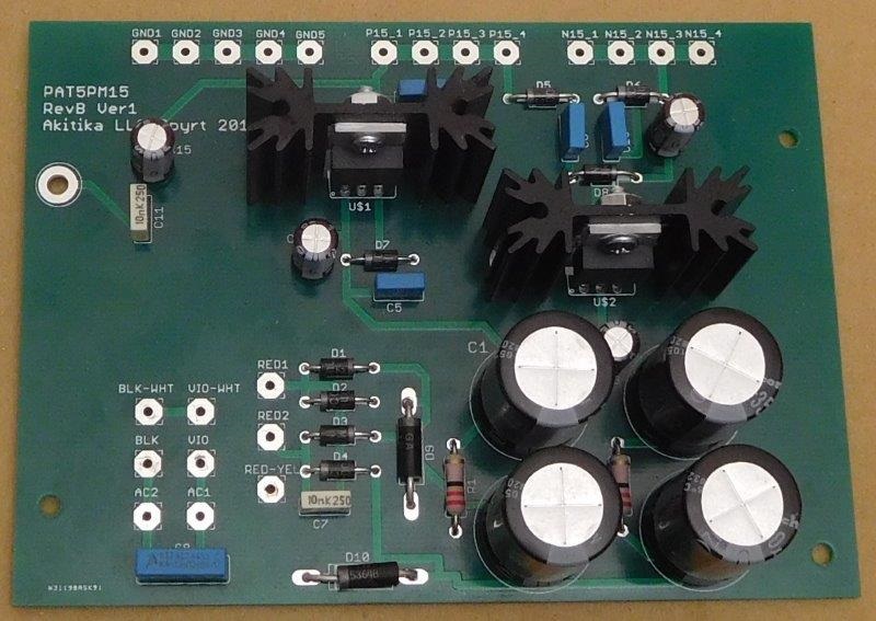 PAT-5 PM15 Power Supply Is More efficient and cooler running